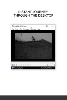 Distant Journey Through the Desktop Trailer