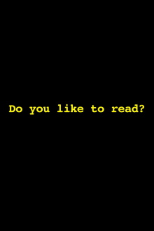 Do You Like to Read? Trailer