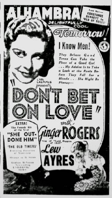 Don't Bet on Love Trailer