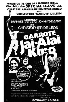 Drigo Garrote: Jai Alai King Trailer