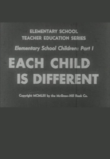 Each Child is Different Trailer