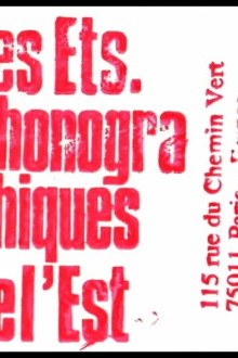 Eastern Phonographic Establishments Trailer
