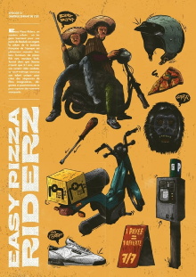 Easy Pizza Riderz Trailer