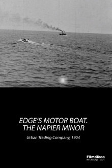 Edge's Motor Boat. The Napier Minor Trailer
