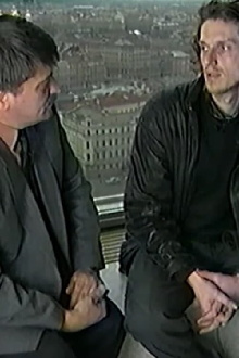 Edward Shelganov visiting Sokurov Trailer