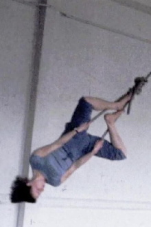 Ellen on the Rope Trailer