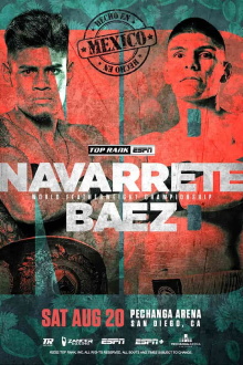 Emanuel Navarrete vs. Eduardo Baez Trailer