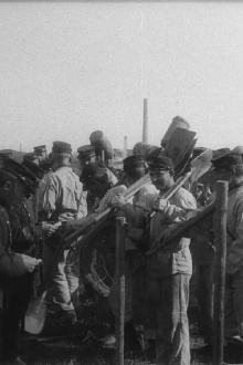 Engineer Corps Preparing for Explosions Trailer