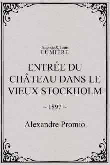 Entrée du château dans le vieux Stockholm Trailer