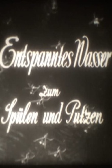 Entspanntes Wasser zum Spülen und Putzen Trailer