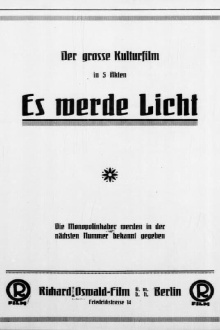 Es werde Licht! Trailer