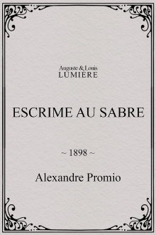 Escrime au sabre Trailer