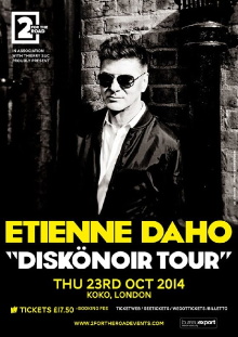 Etienne Daho au KOKO Theatre de Londres Trailer