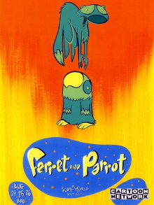 Ferret and Parrot Trailer