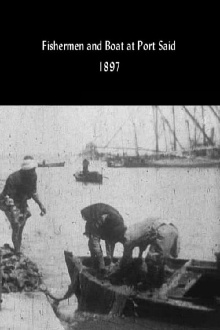 Fishermen and Boat at Port Said Trailer