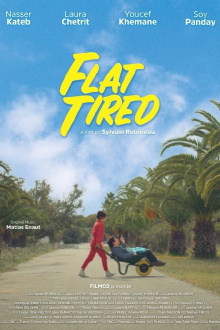 Flat Tired Trailer
