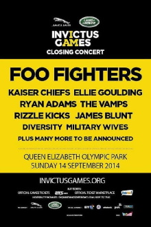 Foo Fighters - Invictus Games Closing Ceremony Trailer