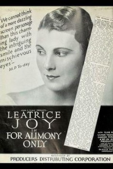 For Alimony Only Trailer