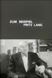 For Example Fritz Lang Trailer