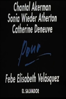 For Febe Elisabeth Velasquez, El Salvador Trailer