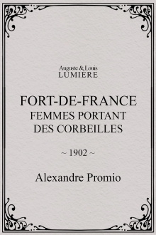 Fort-de-France : femmes portant des corbeilles Trailer