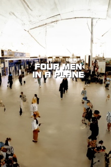 Four Men in a Plane Trailer