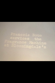 Francois Boue Services the Fragrance Machine at Bloomingdale's Trailer