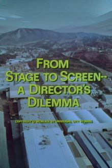 From Stage to Screen---A Director's Dilemma Trailer