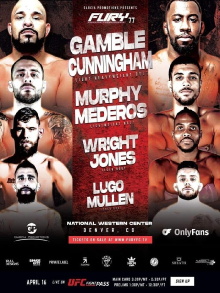 Fury FC 77: Gamble vs. Cunningham Trailer
