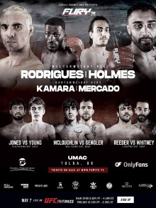 Fury FC 79: Rodrigues vs. Holmes Trailer