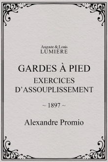 Gardes à pied : exercices d’assouplissement Trailer