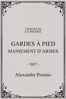Gardes à pied : maniement d’armes Trailer