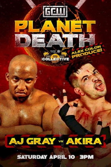 GCW Alex Colon's Planet Death Trailer