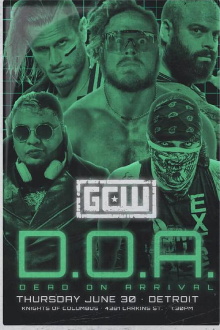 GCW Dead on Arrival Trailer