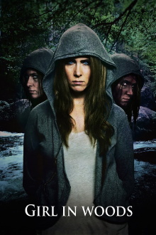 Girl in Woods Trailer