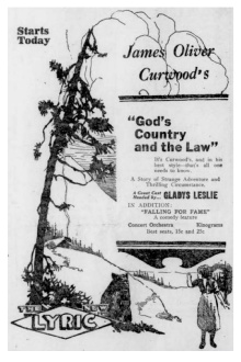 God's Country and the Law Trailer
