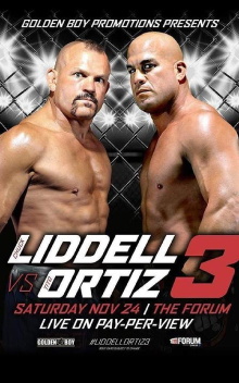 Golden Boy MMA Liddell vs Ortiz 3 Trailer