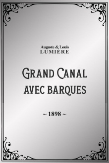 Grand Canal avec barques Trailer
