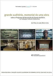 Grande Auditório, memorial de uma obra Trailer