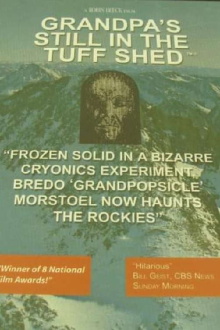 Grandpa's in the Tuff Shed Trailer