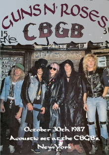 Guns N' Roses:  Live at CBGB in New York Trailer