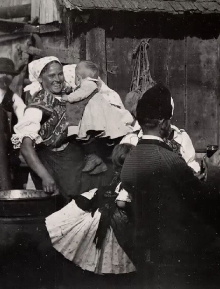 Home Life of a Hungarian Family Trailer