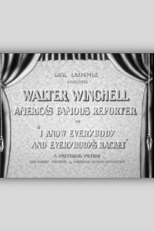 I Know Everybody and Everybody's Racket Trailer