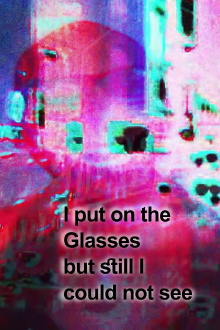 I put on the Glasses but still I could not see Trailer