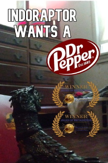 Indoraptor Wants a Dr Pepper Trailer