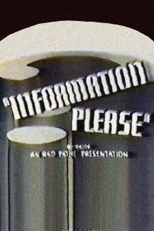 Information Please: Series 1, No. 1 Trailer