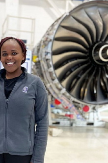Inside the Jet Engine Factory Trailer