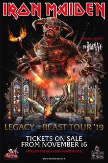 Iron Maiden - Legacy Of The Beast Tour Trailer