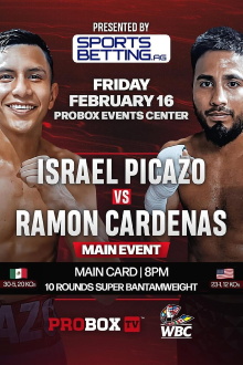 Israel Picazo vs. Ramon Cardenas Trailer