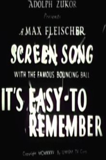 It's Easy to Remember Trailer